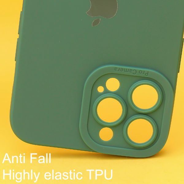 Dark Green Spazy Silicone Case for Apple Iphone 13 Pro max