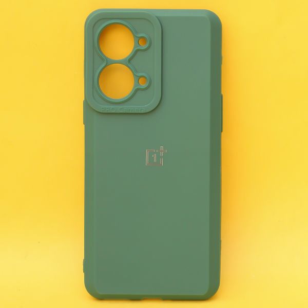 Dark Green Spazy Silicone Case for Oneplus Nord 2T