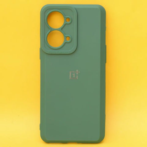 Dark Green Spazy Silicone Case for Oneplus Nord 2T