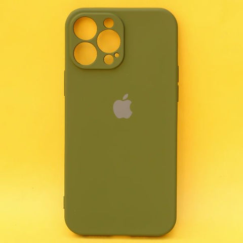 Olive Green Candy Silicone Case for Apple Iphone 13 Pro Max