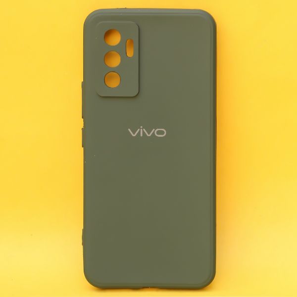 Dark Green Candy Silicone Case for Vivo V23e