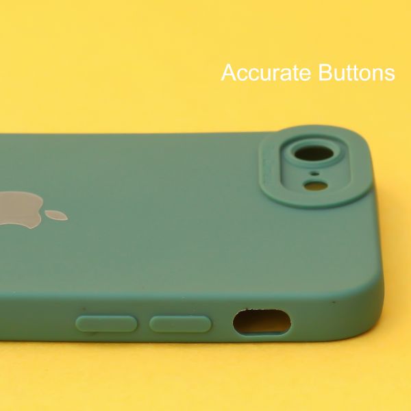 Dark Green Spazy Silicone Case for Apple Iphone 7