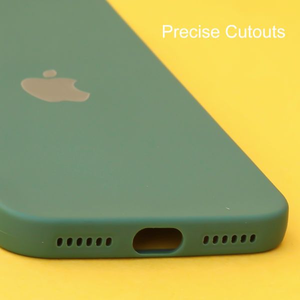 Dark Green Spazy Silicone Case for Apple Iphone 7