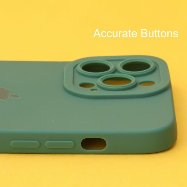 Dark Green Spazy Silicone Case for Apple Iphone 14 Pro Max