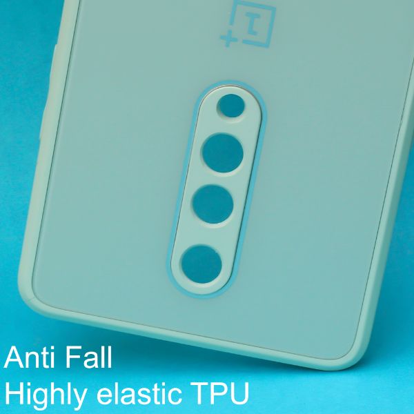 Sea Green camera Safe mirror case for Oneplus 7 Pro