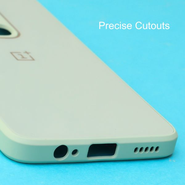 Sea Green camera Safe mirror case for Oneplus 6