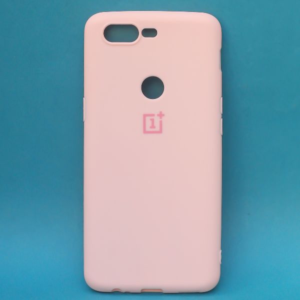 Pink Silicone Case for Oneplus 5T