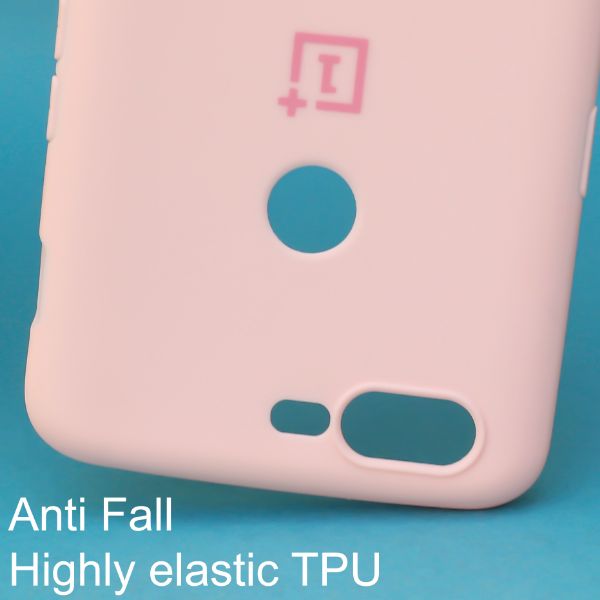 Pink Silicone Case for Oneplus 5T