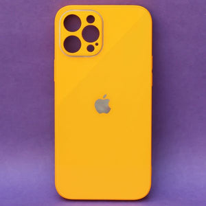 Yellow camera Safe mirror case for Apple Iphone 11 Pro Max