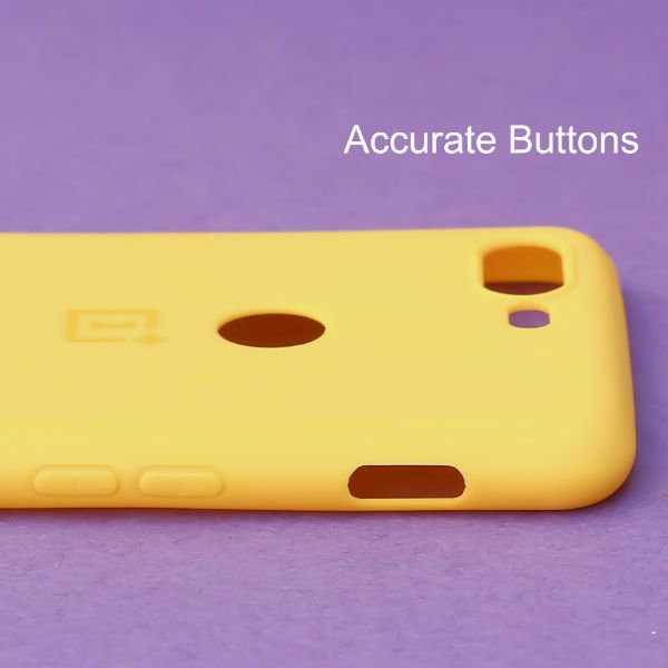 Yellow Silicone Case for Oneplus 5T