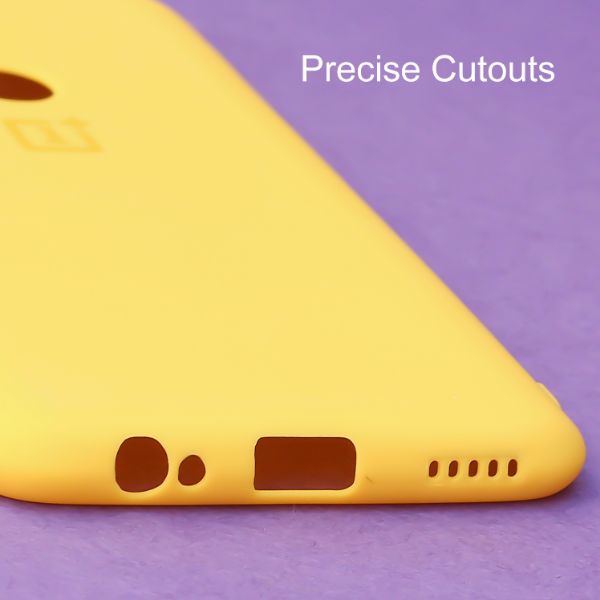 Yellow Silicone Case for Oneplus 5T