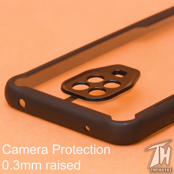 Shockproof silicone protective transparent Case Poco m2 pro