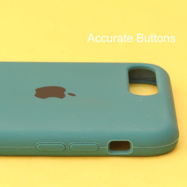 Dark Green Original Silicone case for Apple iPhone 7 Plus