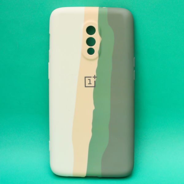 Camouflage Camera Safe Silicone Case for Oneplus 6T