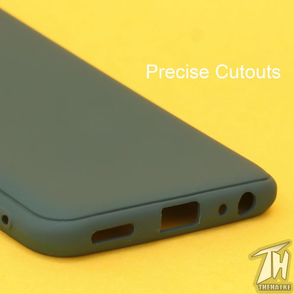 Dark Green Silicone Case for Vivo Y30