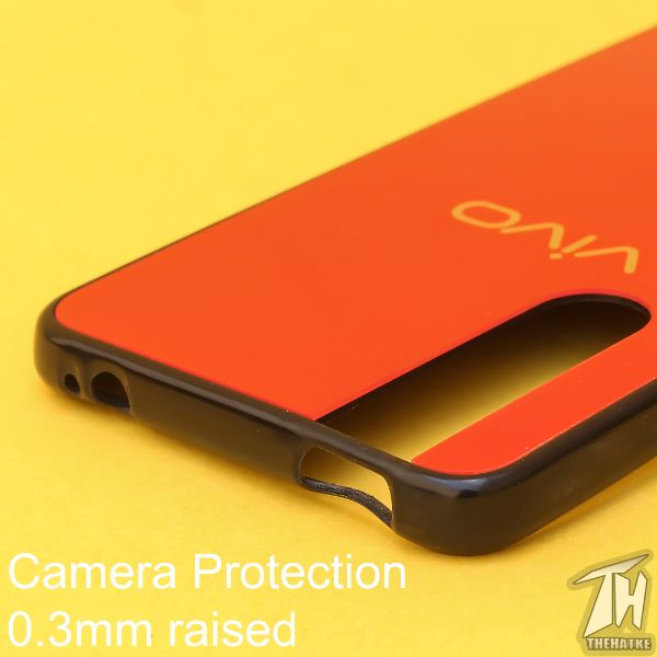 Red mirror Silicone Case for vivo V15 Pro