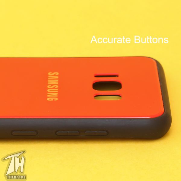 Red mirror Silicone  Case for Samsung S8 Plus