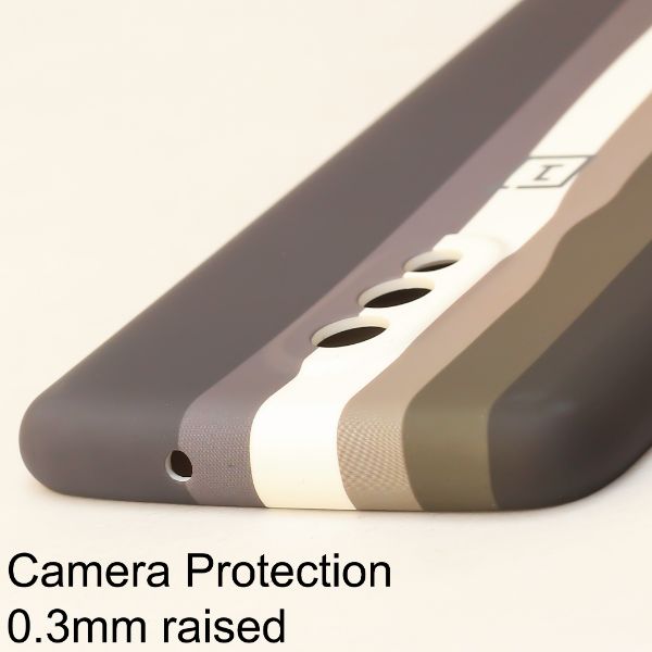 Brown Monochrome Camera Silicone Case for Oneplus 6T