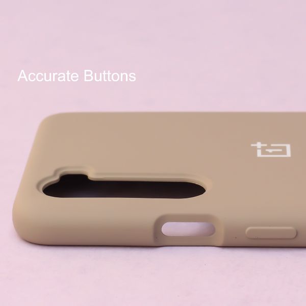 Brown Original Silicone case for Oneplus Nord