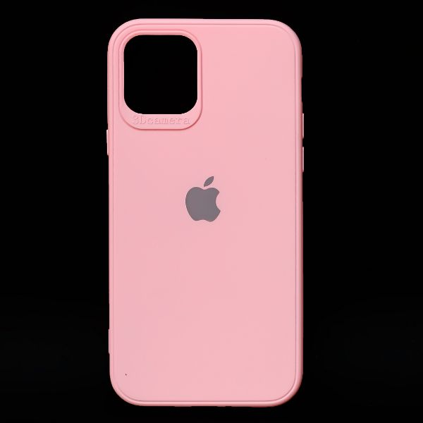 Pink Silicone Case for Apple iphone 12