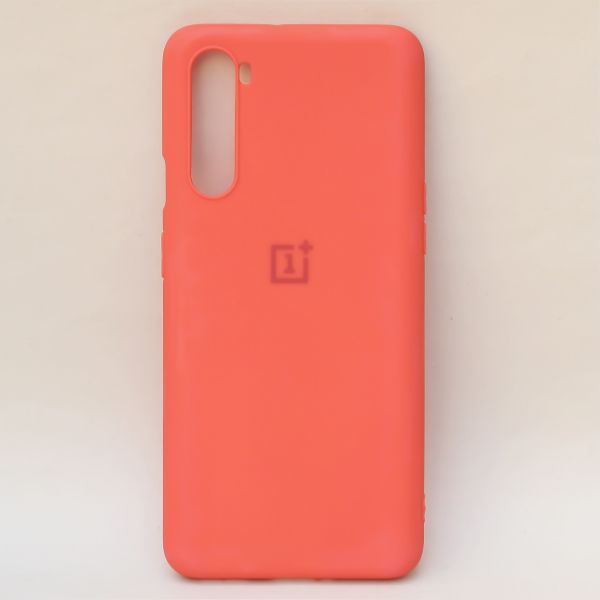 Orange Silicone Case for Oneplus Nord