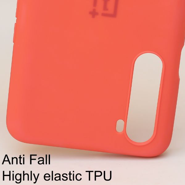 Orange Silicone Case for Oneplus Nord