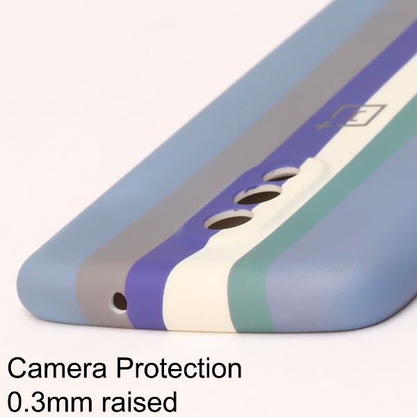 Indigo Camera Silicone Case for Oneplus 7