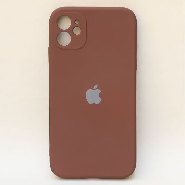 Dark Brown Candy Silicone Case for Apple Iphone 12 Mini