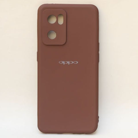 Dark Brown Candy Silicone Case for Oppo reno 6