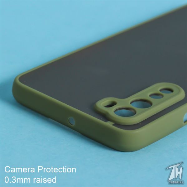 Green Smoke Camera Safe case for Oneplus Nord