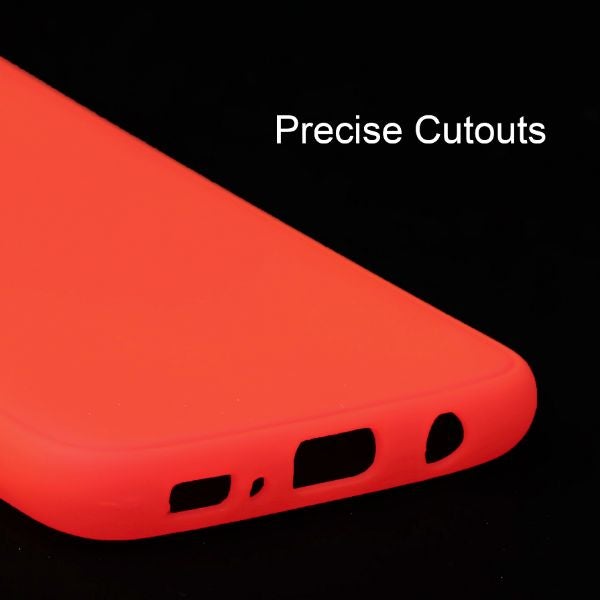 Red Silicone Case for Samsung S8