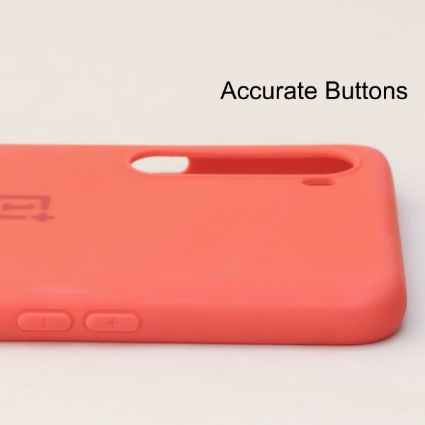 Orange Silicone Case for Oneplus Nord