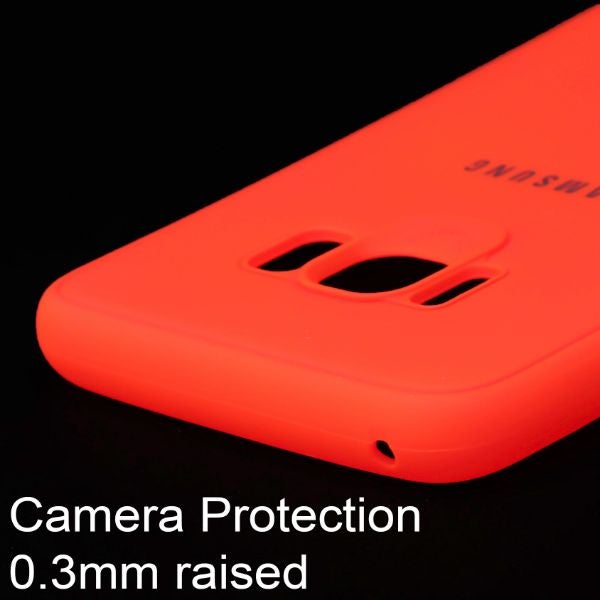 Red Silicone Case for Samsung S8