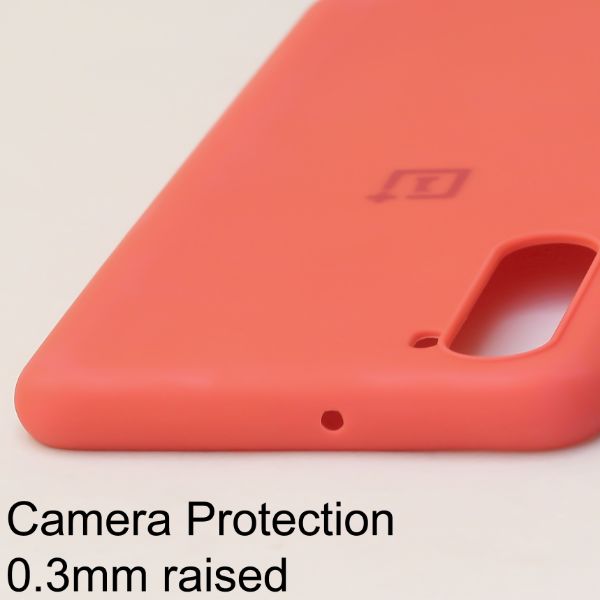 Orange Silicone Case for Oneplus Nord