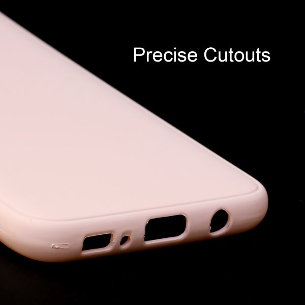 Peach Silicone Case for Samsung S8 Plus