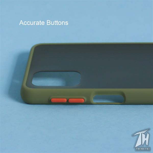 Green Smoke Silicone Safe case for Samsung M31s