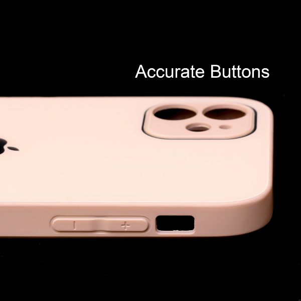 Peach camera Safe mirror case for Apple Iphone 12 Mini