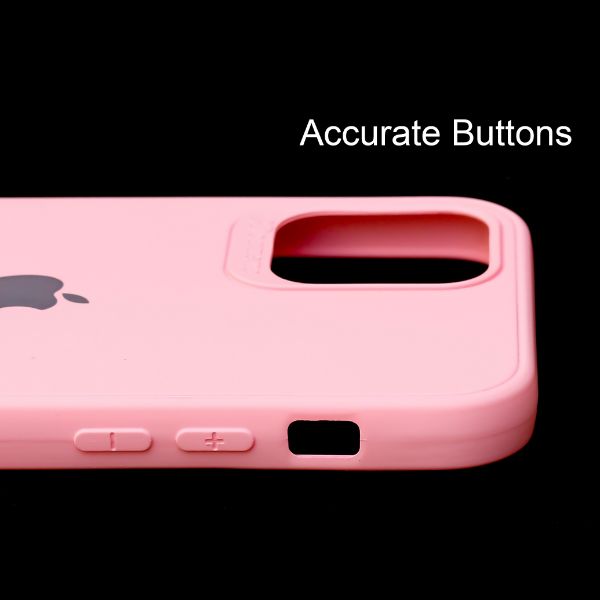 Pink Silicone Case for Apple iphone 12