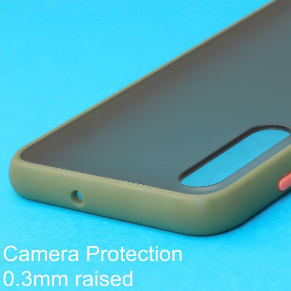 Green Smoke Silicone Safe case for Samsung A50