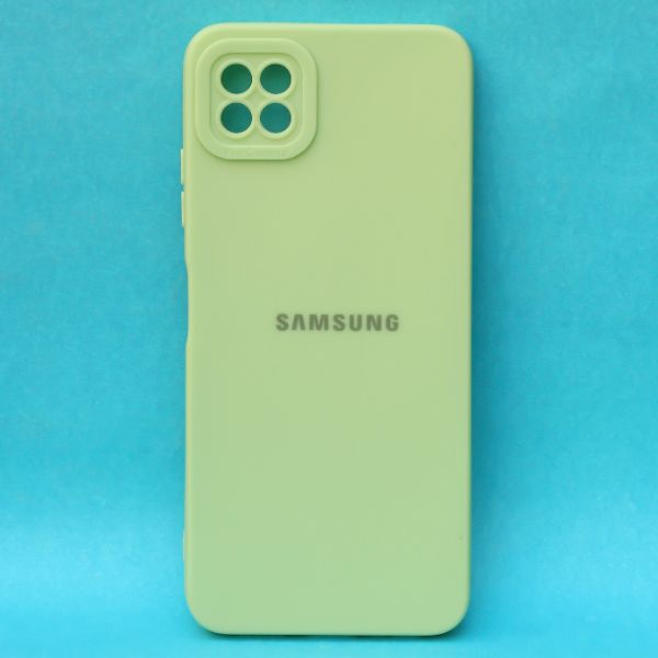 Light Green Spazy Silicone Case for Samsung A22