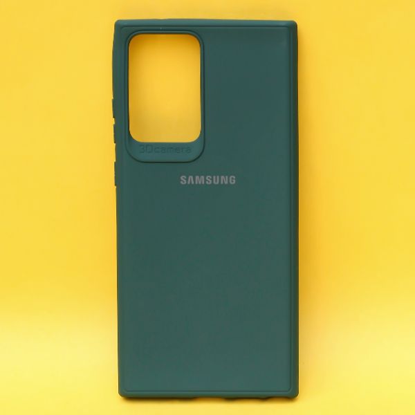 Dark Green Silicone Case for Samsung Note 20 Ultra