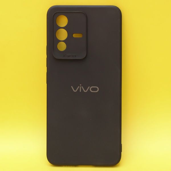 Black Candy silicone Case for Vivo V23