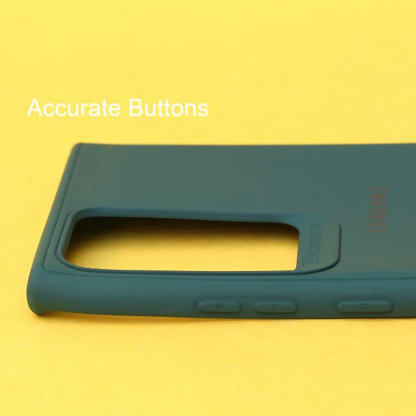 Dark Green Silicone Case for Samsung Note 20 Ultra