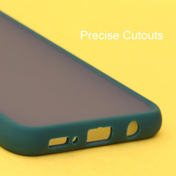 Dark Green Smoke Silicone Safe case for Samsung A50