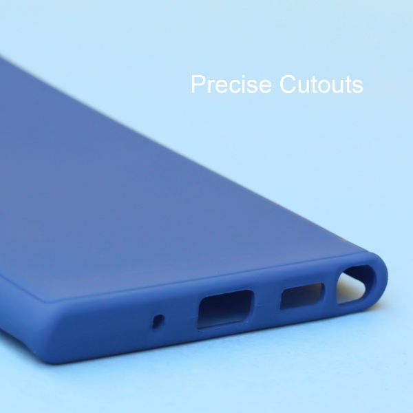 Dark Blue Silicone Case for Samsung Note 20 Ultra