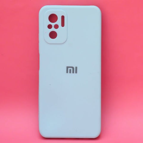 Light Blue Candy Silicone Case for Redmi note 10