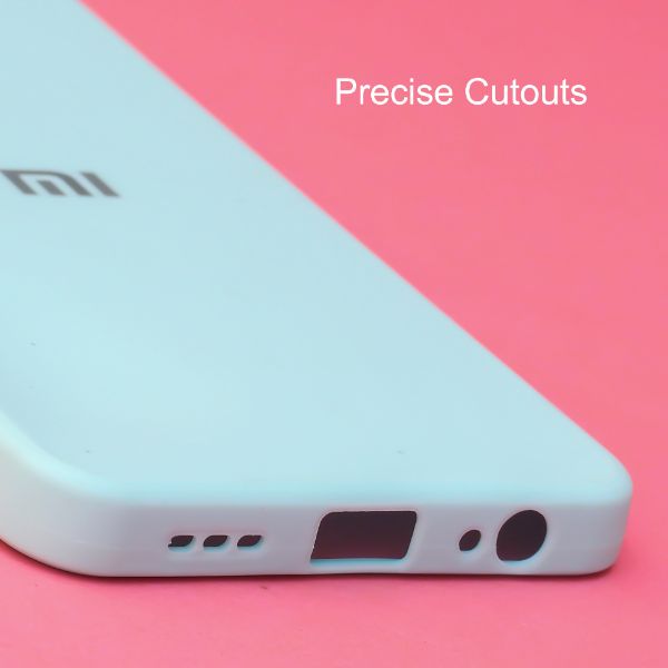 Light Blue Candy Silicone Case for Redmi note 10