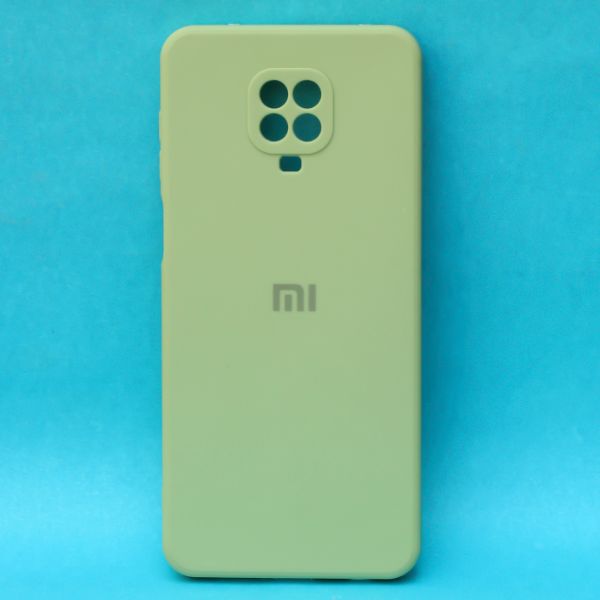 Light Green Candy Silicone Case for Redmi note 9 Pro