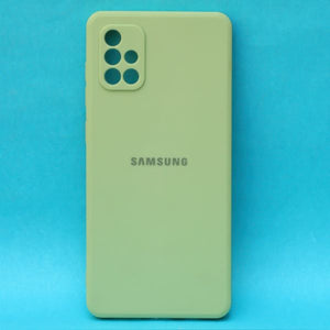 Light Green Candy Silicone Case for Samsung A51