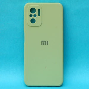 Light Green Candy Silicone Case for Redmi Note 10 4g